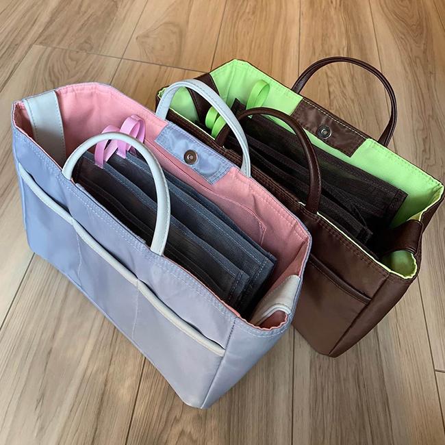 多機能仕分けバッグ(カード 収納 診察券 通帳 お薬手帳 パスポート