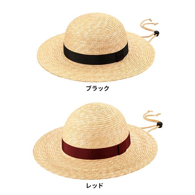 田中帽子店 Roger ロジャー 麦わらつば広丸型ハット(麦わら帽子 つば広