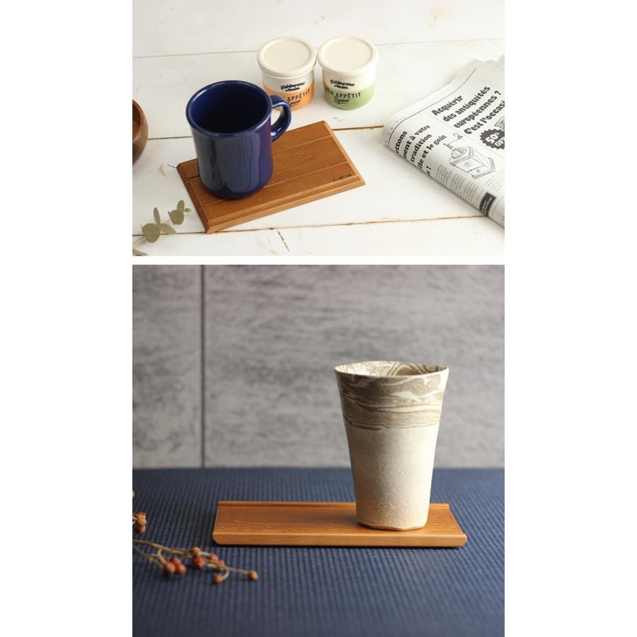 TF-DESIGN リバーシブル カフェ トレイ(木製 小さい トレイ 美容室