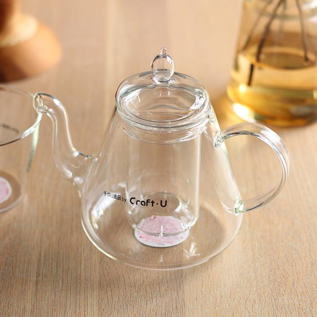 ティーサーバー 450ml(ガラス ティーポット おしゃれ 急須 茶漉し