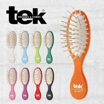 Tek テックブラシ カラリオミニ 可愛い ヘアーブラシ 木製ピン ブラシ ヘアブラシ 木製 髪の毛 くし 木 ブラッシング ブランド Te853 キレイスポット 通販 Yahoo ショッピング