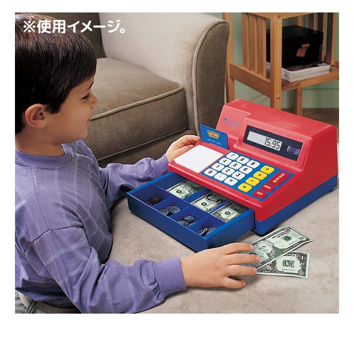電卓式レジ 米ドル付き(お店屋さん/レジ/ままごと/3歳から/お店屋さん 