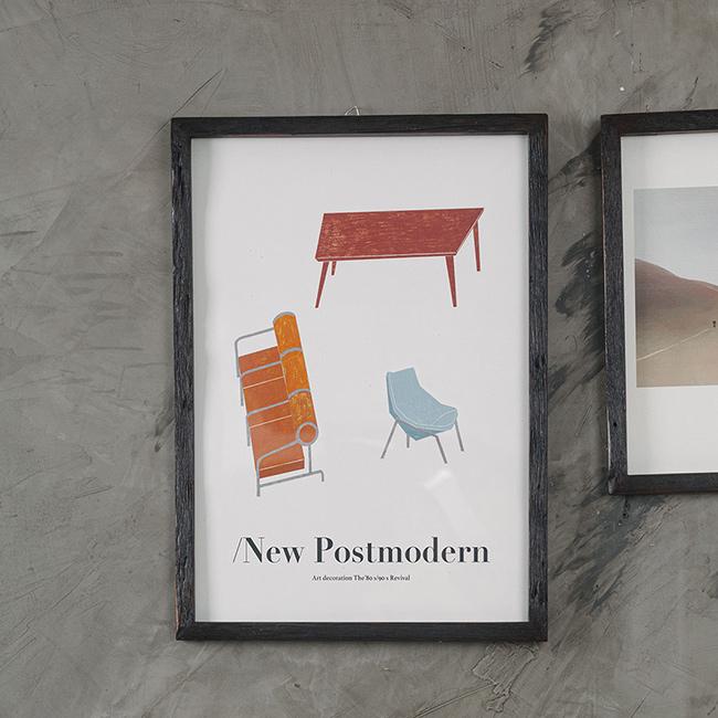 チーク古材フレーム A2サイズ 42×59.4cm(ポスターフレーム A2 木製