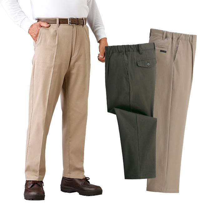 TULTEX タルテックス らくらくストレッチチノパンツ3色組 C907150(男性