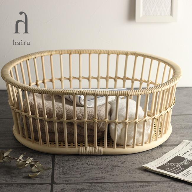 ツルヤ商店　hairu　ハイル　Oval-600 楽天市場】ツルヤ商店 ハイル 籐製 脚付きかご オーバルHile hairu