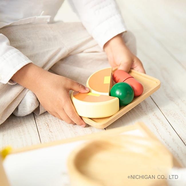 つくって、はこべる！モーニングセット(ままごと キッチン ままごとキッチン 子ども コンロ おままごと 木製) 1-2W_5