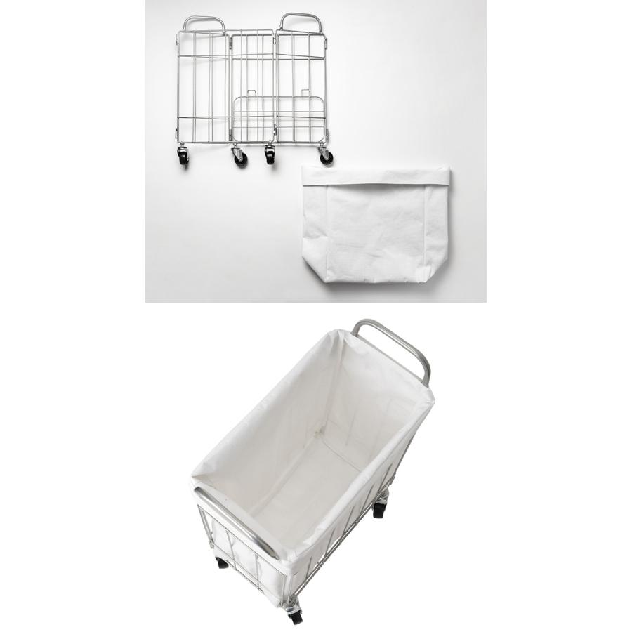 WIRE ARTS＆PRO. 折り畳み ランドリースクエアバスケット 28L