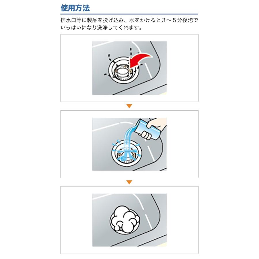 ヨードとアワでクリーン 50錠入り 排水口 掃除 風呂 台所 洗面台 トイレ 排水溝 洗い流す 洗剤 ヨウ素 泡のチカラ 排水管 パイプ ぬめり におい Yo150 キレイスポット 通販 Yahoo ショッピング