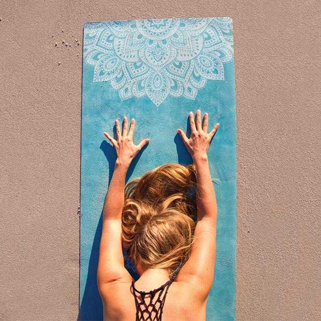 YogaDesignLab ヨガデザインラボ コンボマット マンダラ 3.5mm