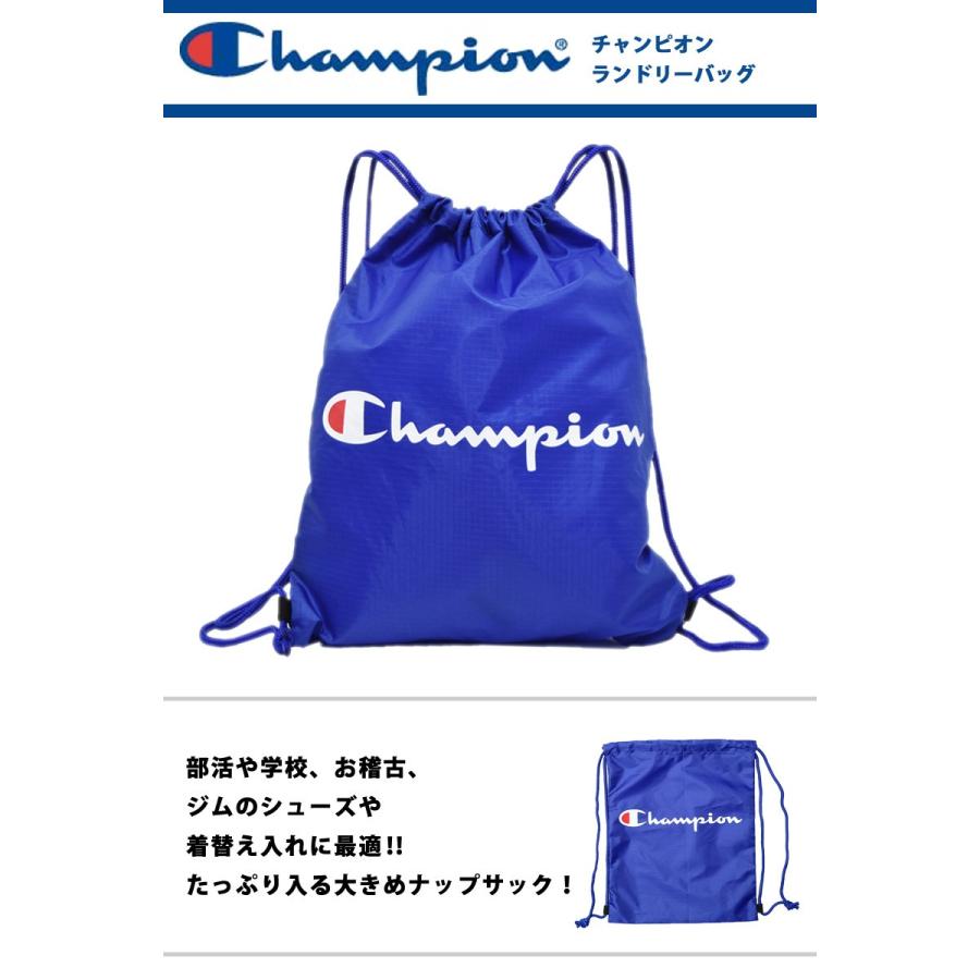 Champion チャンピオン ナップサック デイパック ロゴ柄 ナップザック スポーツバッグ リュックサック 対応 F C3 Pb716b ゆうパケット発送 C3 Pb716b キレイストア 通販 Yahoo ショッピング