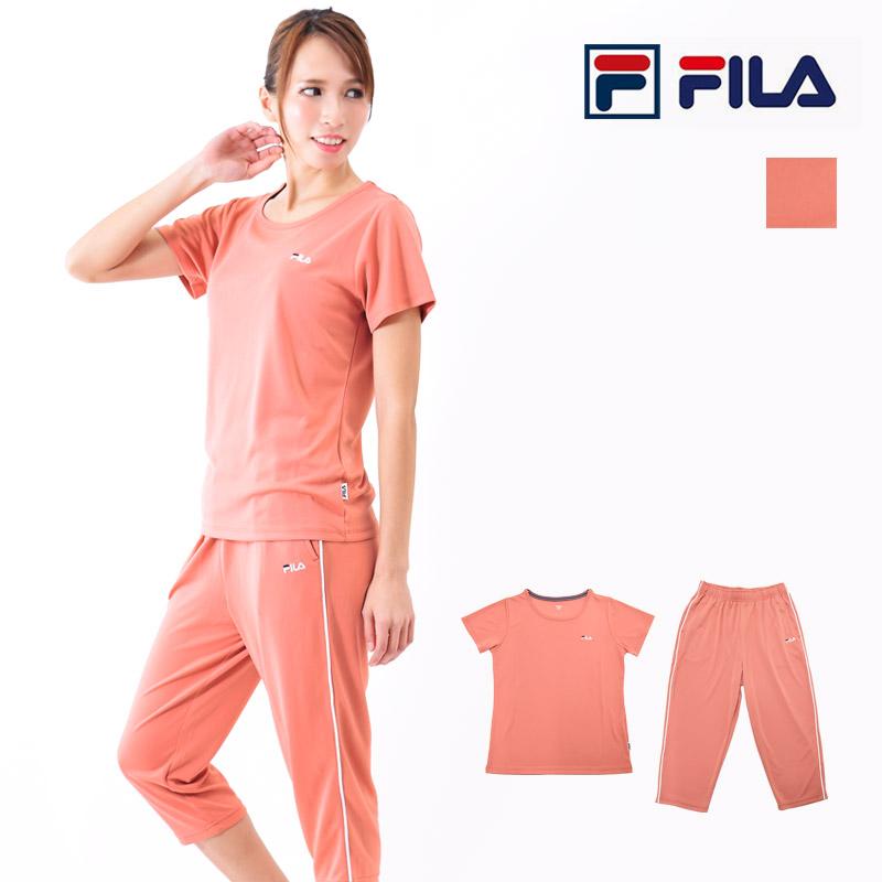 Fila スポーツウェア レディース セット ランニングウェア 女性用 体型カバー ヨガウェア 上下 セット フィットネス ウェア Fl6458 ネコポス送料無料 Fl6458 キレイストア 通販 Yahoo ショッピング