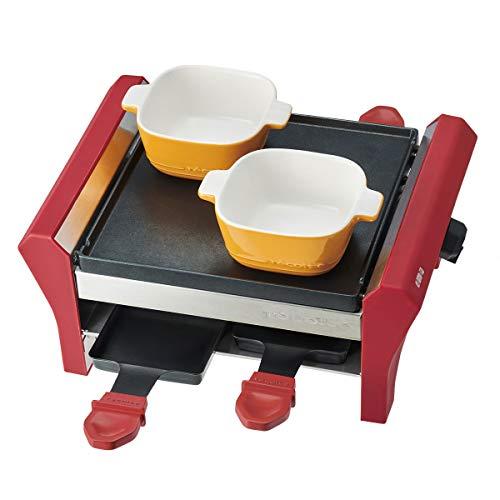 recolte レコルト ラクレットアンドフォンデュメーカー グランメルト チーズフォンデュ鍋 チョコフォンデュ ホットプレート 焼肉 コンパク | 