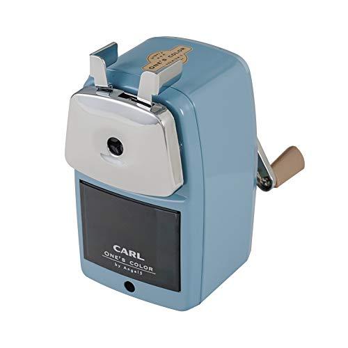 カール事務器 鉛筆削り エンゼル5 プレミアム3 日本製 ライトブルー A5PR3-T | 