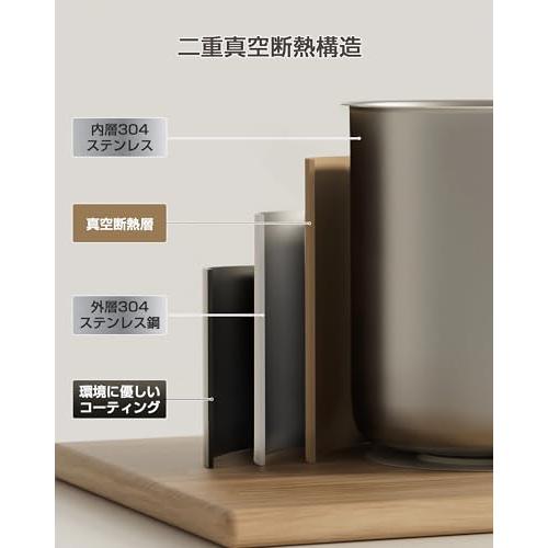 HAGOOGI 蓋付き マグカップ 保温 保冷 360ml 真空断熱 セラミックコーティング 二重構造 シンプル おしゃれ 家庭やオフィスに最適 |  | 02