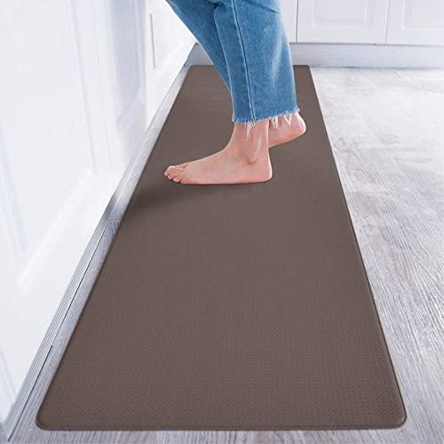 Baibu Home キッチンマット 60×240cm PVC 厚さ8mm 洗濯いらず 低反発クッション ずれない 台所 マット 防汚 拭ける | 