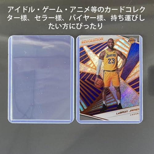 トップローダーカードローダー トレカ用 硬質個別収納 コレクション 保管 キズ防止 劣化防止カードローダー PVC素材硬質 収納 PVC素材 両 |  | 02