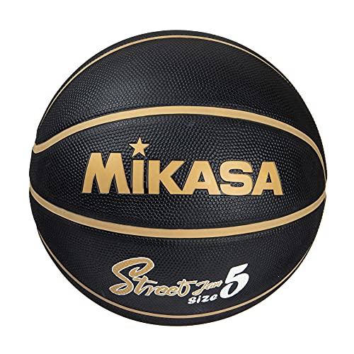 ミカサ(MIKASA)バスケットボール5号 ゴム ブラック/ゴールド BB502B-BKGL-EC 推奨内圧0.22~0.32(kgf/?) | 