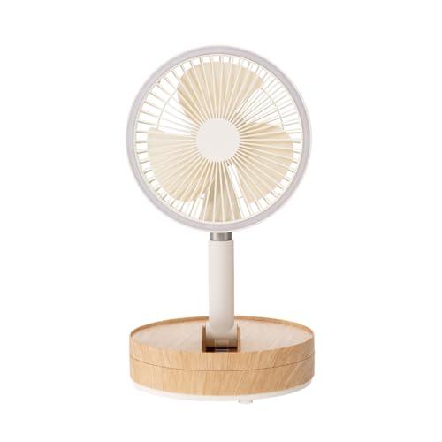 充電式マルチフォールディングファン アイボリー LF-AZ0704IV