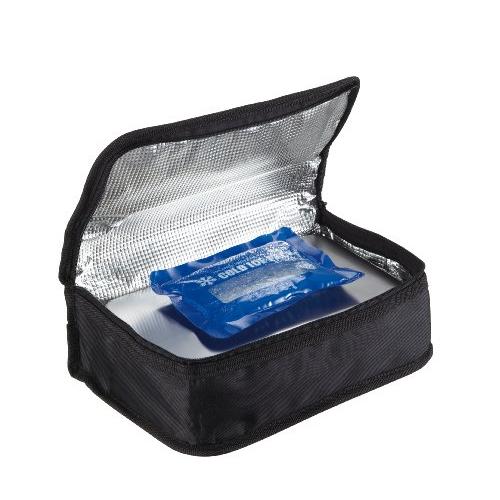 アスベル 保冷バッグ 断熱構造 保冷ランチバック1段用 保冷剤付き 1段 黒 シンプルデザイン A3166 |  | 02