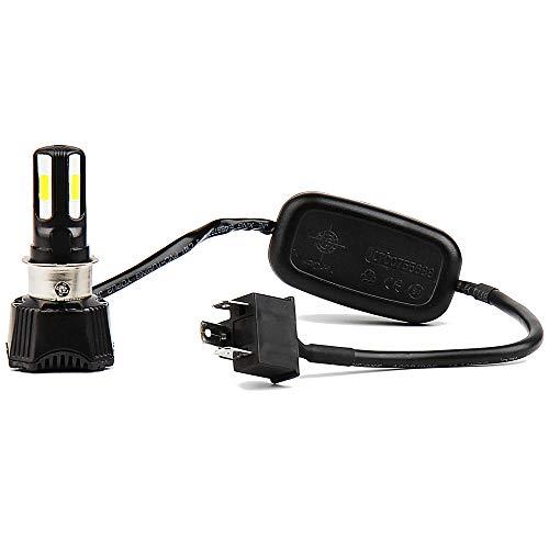 バイクLEDヘッドライト H4 H6 PH7 PH8対応 直流交流兼用 Hi/Lo切替-POOPEE DC&AC 42W 9-24V COB 4 |  | 01