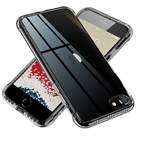 音響強化 ・ 360°エアバッグ ・ 黄変防止 ONES iPhone Se3 Se2 Se 8 7 音楽 ケース 半透明 ● 米軍MIL規格 | 
