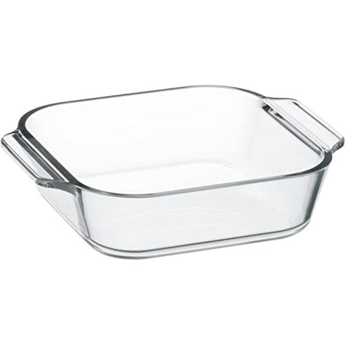 iwaki(イワキ) 耐熱ガラス オーブントースター皿 ベーシックシリーズ ハーフ 144×120×39mm 340ml BC3840 | 