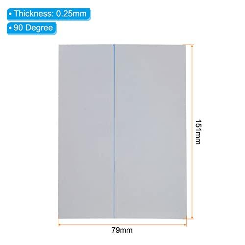PATIKIL 165 mm 偏光フィルムシート 3個 粘着式偏光板 直線偏光フィルター スクリーン 写真 照明用 151 mm x 79 mm |  | 01