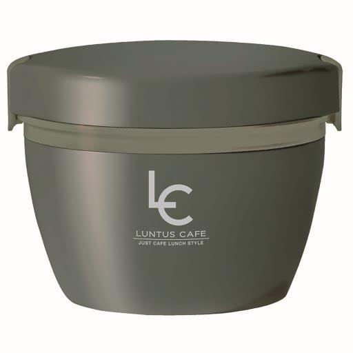 アスベル 保温弁当箱 ランタスカフェ丼CD-620 盛り付け簡単 620ｍｌ グレー 多彩なメニューに対応 A3248 | 