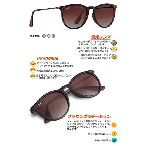 [Berikin] サングラス 超軽量19g 偏光レンズ メンズ レディース UV400 UVカット 紫外線カット エリカ sunglass f |  | 01