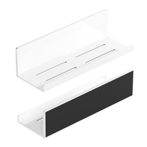 PAVSTINE 浴室用ラック マグネット シャワーラック 2個セット 調味料ラック 強力磁石壁掛け ABS製 錆びにくい 水切り お風呂/バス | 