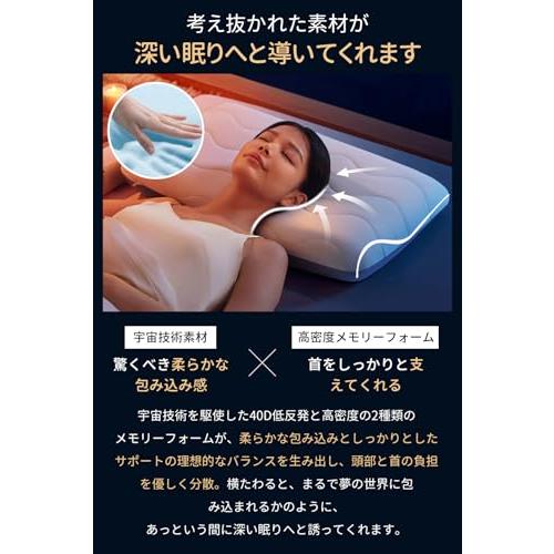 高級x5つ星ホテル仕様枕 深い眠り枕 首が痛くならない 温度調節/低