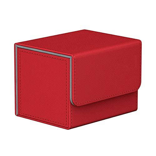 HG CHASING TRIBE デッキケース トレカケース マグネット PU レザー カード220枚収納 横入れ 大容量 スリーブ対応 トレー | 