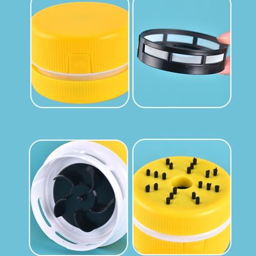 卓上クリーナー 卓上そうじ機 卓上掃除機 強力吸引 ミニクリーナー 消しゴムかす ゴミやホコリ 食べこぼし 勉強机 リビング学習 ミニ 掃除機 |  | 02