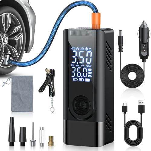 自転車 電動空気入れ バイク 車 コードレス 6000mAh 大容量バッテリー 71nIrsun-rL._AC_UF350,