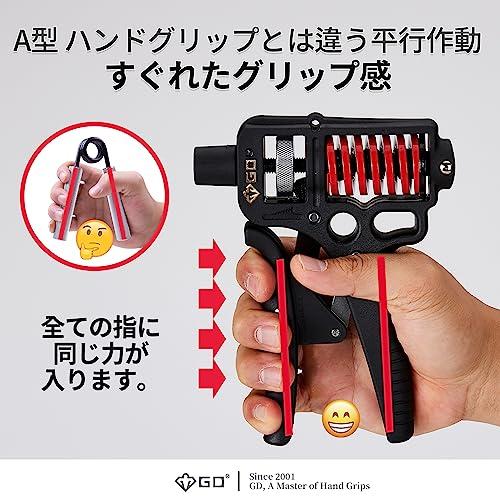GD IRON GRIP ハンドグリップ 握力トレーニング 負荷調整 Amazon | (GD) IRON GRIP 80 Light ハンドグリップ (25~80kg