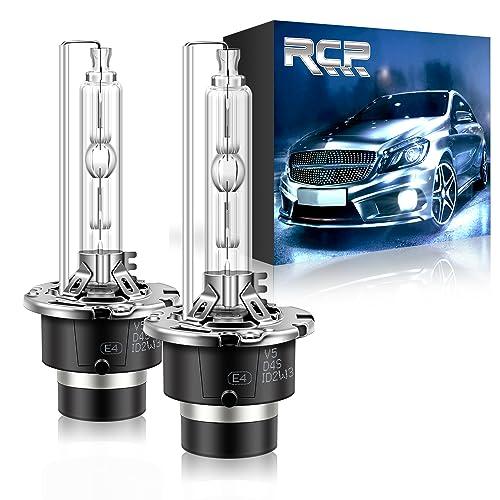 アップグレード版 RCP ヘッドライト D4S HID バルブ 6000K 純正用 車検対応 HID D4S 35W 12V HIDライト 明る | 