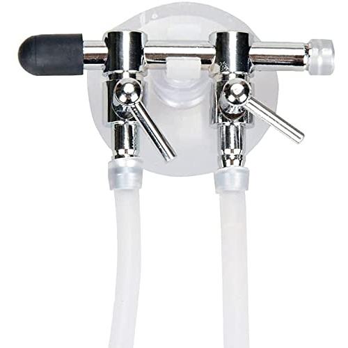 CTRICALVER エアチューブ 3分岐 & 逆流防止弁 & キスゴム 水槽 エアーポンプ エアレーション アクアリウム バブルカウンター チ |  | 01