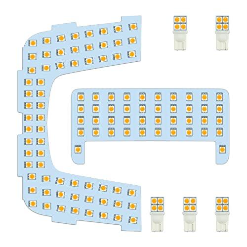 ZXREEK プリウス50系 ルームランプ LED 電球色 トヨタ プ50プリウス 車種専用設計 室内灯 電球色 3500K 爆光 LED バル | 