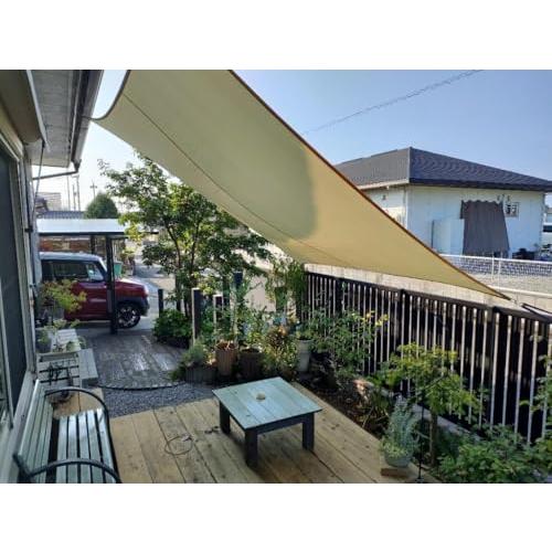 オーニング用ゆれ止めフック吸収 すだれ 屋外 シェード 日除け ひよけ 日差し 省エネ UVカット サンシェード スクリーン ベランダ テラス |  | 01