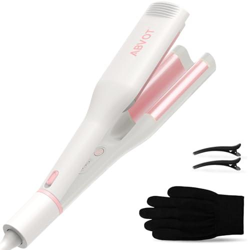 ABVOT 深U型ヘアアイロン カール 32mm ウェーブアイロン 2024年