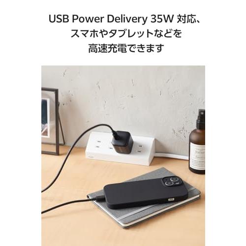 エレコム 充電器 35W Type-C 1ポート USB PD対応 スイング式プラグ GaN II PPS対応 ブラック iPhone 16 1 |  | 02