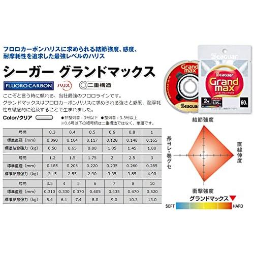 シーガー(Seaguar) ハリス シーガー グランドマックス 60m 4号 |  | 02