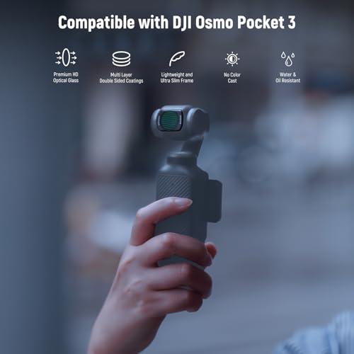NEEWER 磁気効果フィルターセットコンパチブル DJI OSMO Pocket 3 4