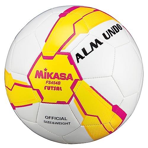 ミカサ（MIKASA）フットサルボール 4号一般・大学・高校・中学校レジャー用 イエロー/ピンク FS454B-YP 推奨内圧0.400〜0.6 | 