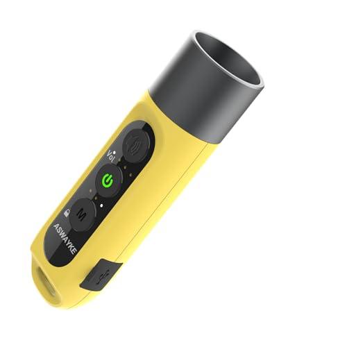ASWAYKE 電子ホイッスル IPX5防水 大音量 125db 充電式1000mAh4段階 3種類のホイッスル音電子笛 スポーツ 審判 防災 | 