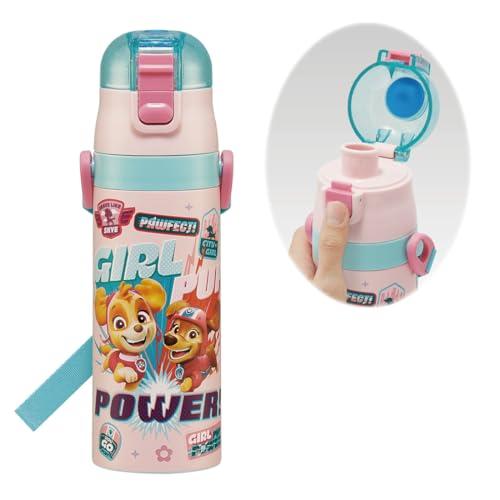 スケーター(Skater) 子供用 ステンレス 水筒 直飲み 470ml パウ・パトロール ガール 子供に優しい軽量タイプ 保冷専用 water | 