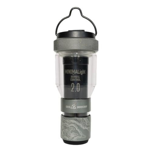 5050WORKSHOP ランタン MINIMALight REMOTE CONTROL 2.0 GRAY TOPO (グレートポ) H114× | 