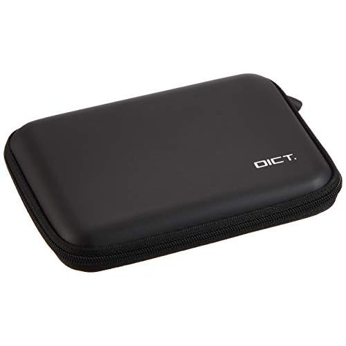 ELECOM 電子辞書ケース コンパクトサイズ “DICT. [セミハードタイプ] ブラック DJC-014BK | 