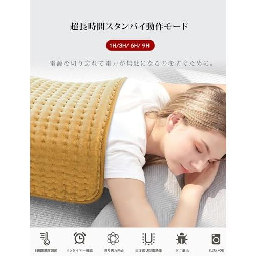 電気ホットマット ホットマット ミニホットカーペット ホットマット一人用 過熱防止 防寒対策 電気毛布 敷き電気マット 在宅勤務 テレワーク ご |  | 01