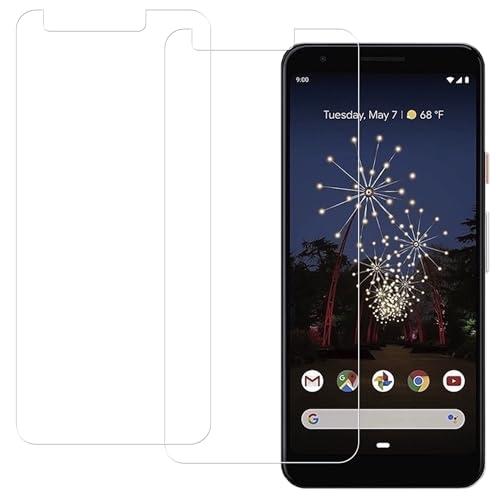 HKKAIS Pixel 3a ガラスフィルム2枚セット日本製硝子採用 Google 用 